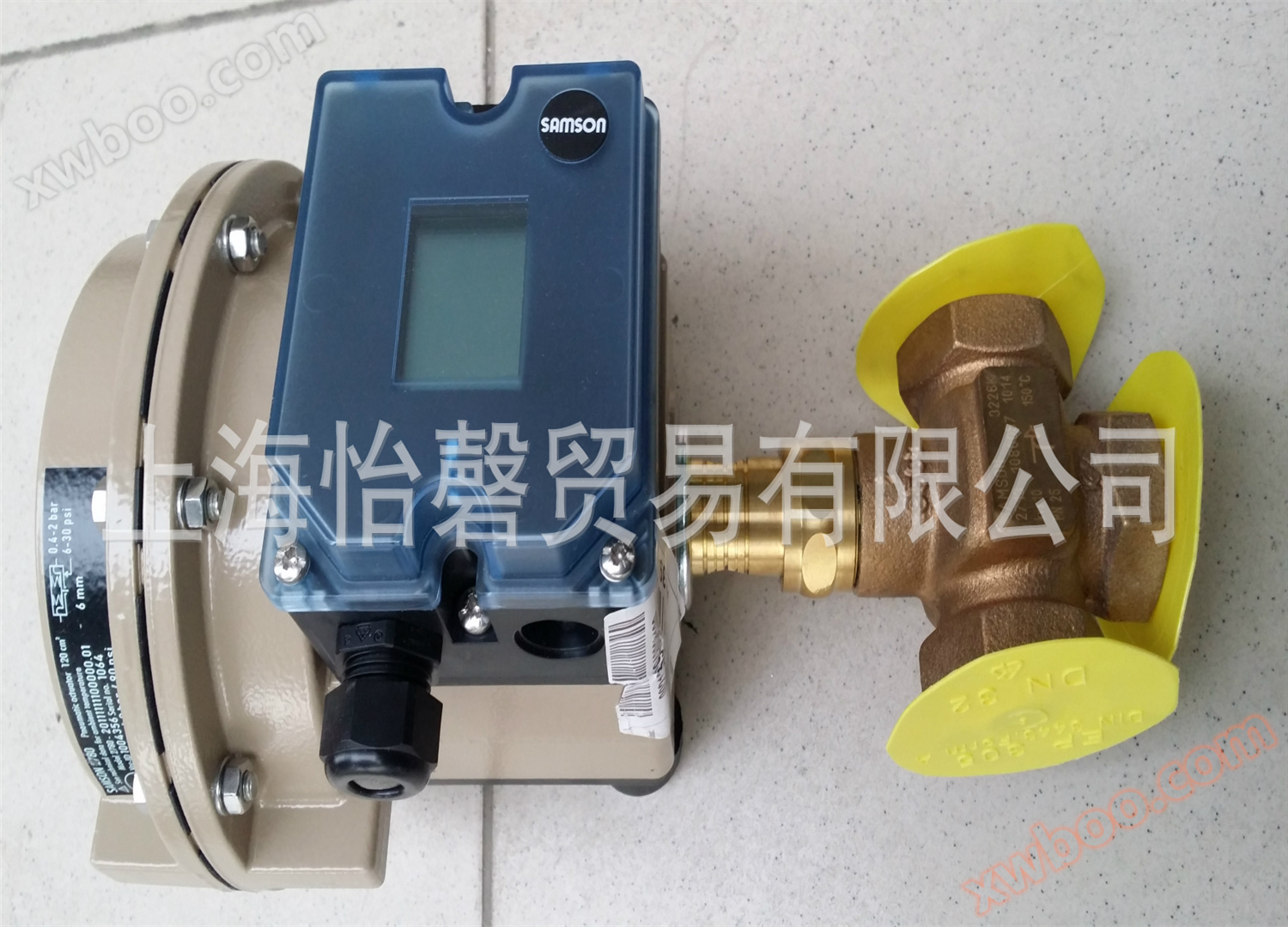 Самсон 3226 трипътен регулаторен клапан