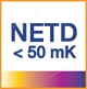 NETD < 50 mK