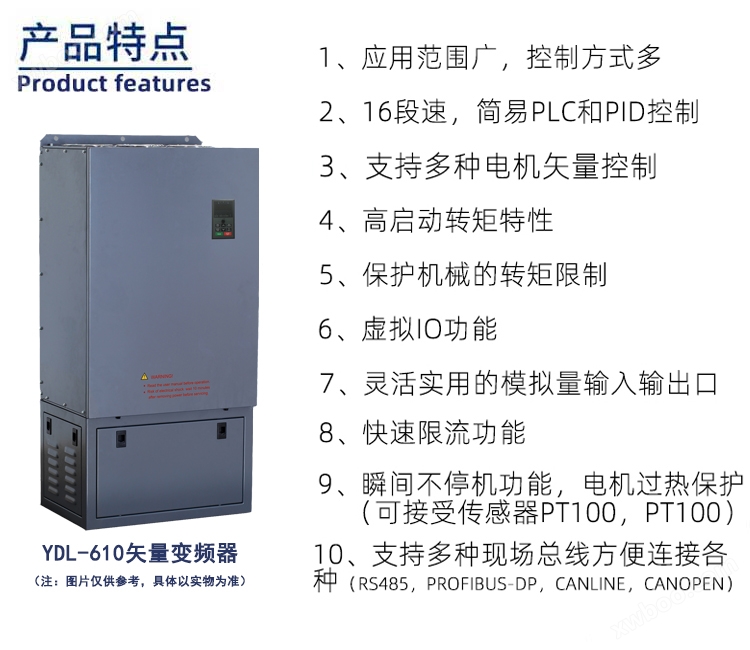 610系列变频器特点