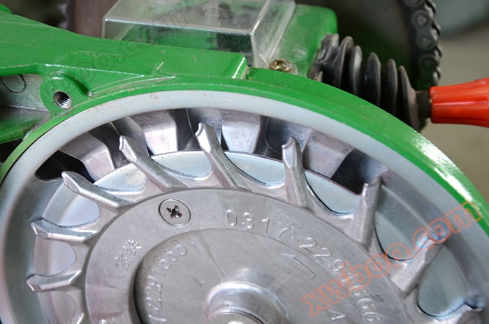 高粱排种器勺轮细节图