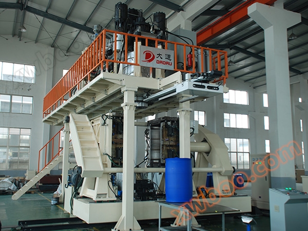 DDSJ300X2 大道双层储料式化工桶吹塑机 (1)