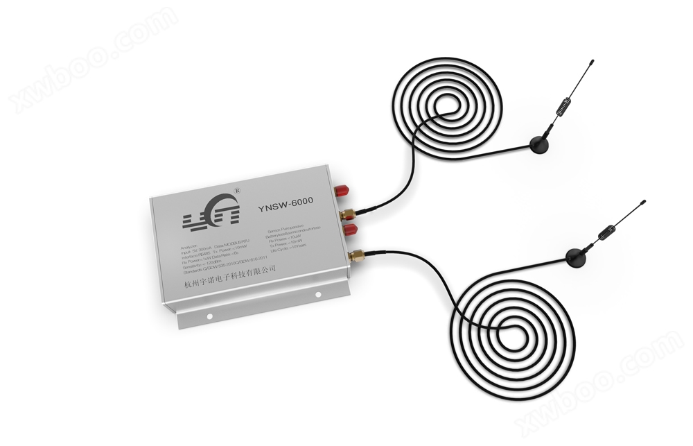 Surface acoustic wave wireless temperature measurement host