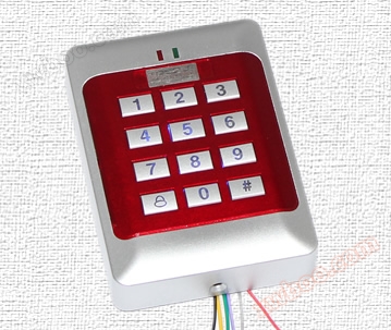 Password keyboard independent access control all-in-one machine