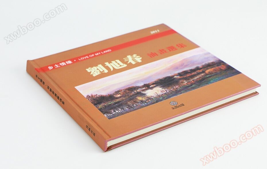 刘旭春 锁线精装油画集彩色印刷