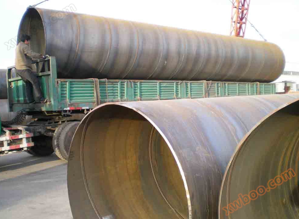 Tlouhá stěna spirálové ocelové trubky