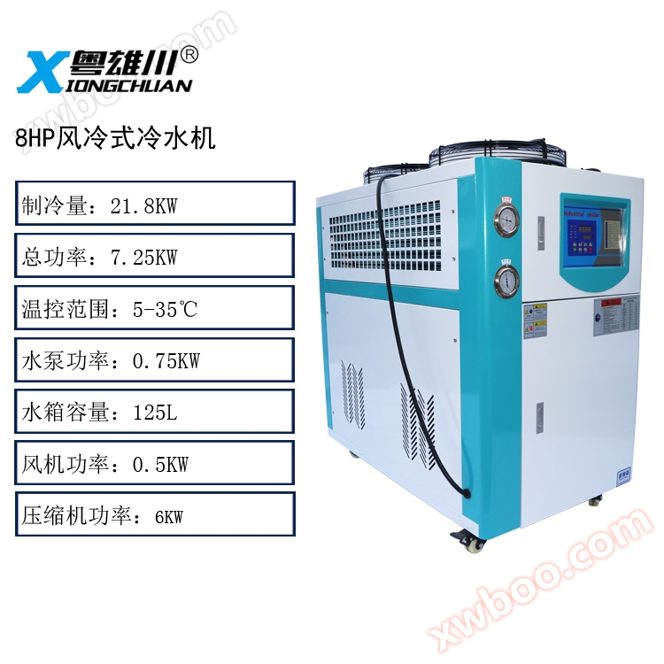 8HP vzduchem chlazený chladič, 8HP vzduchem chlazený chladič