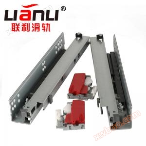 Three section buffer slide plastic handle