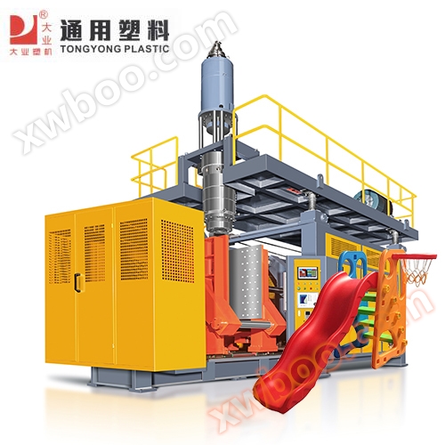 Indoor and outdoor plastic slides, swings, children's castles, storage racks, and other specialized blow molding machines for indoor and outdoor children's play facilities. 100 professional production equipment