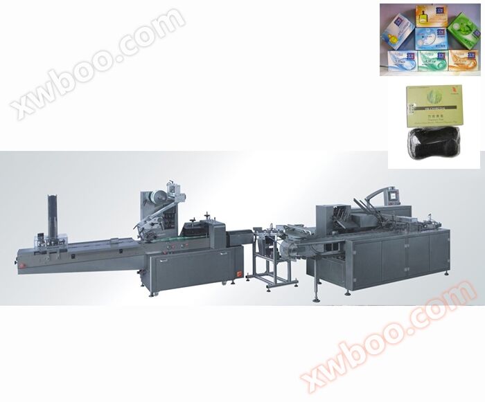 Soap packaging machine production line