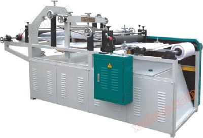 Cylindrical material edge inserting machine