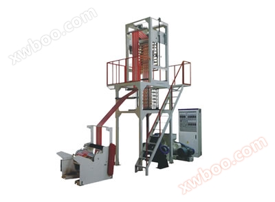 SJ-45 × 2, 50 × 2, 55 × 2 dual color strip blown film machine