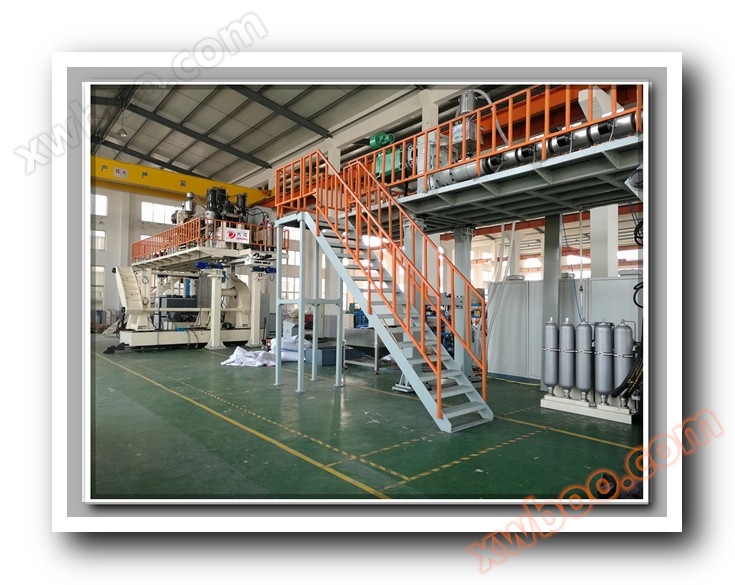 DDSJ300H Avenue single-layer fuel tank blow molding machine