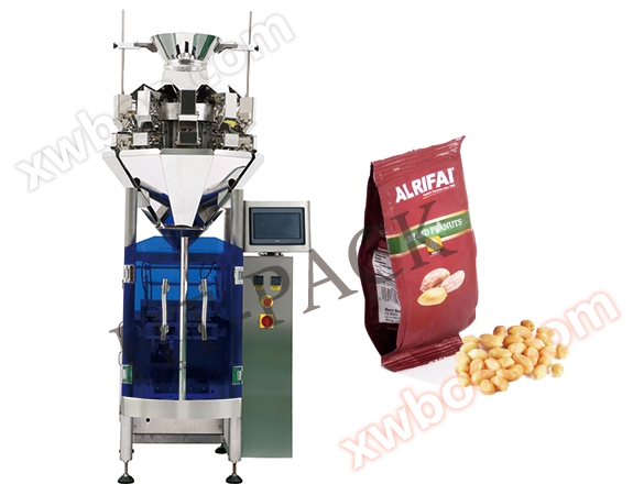 Plně automatický ořechy balicí stroj 350 g arašidové rýže balicí stroj