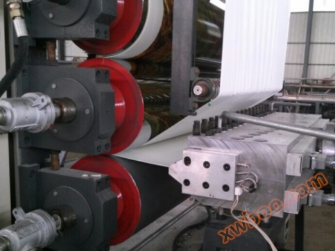 PVC imitation marble slab production equipment