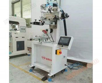 Servo rotating color code positioning circular screen printing machine
