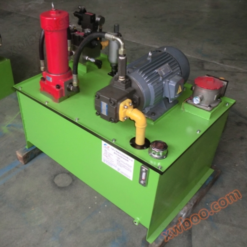 Reference photo of pressure filtration hydraulic pump station system