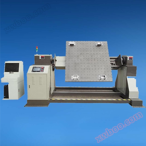 Battery flipping test machine