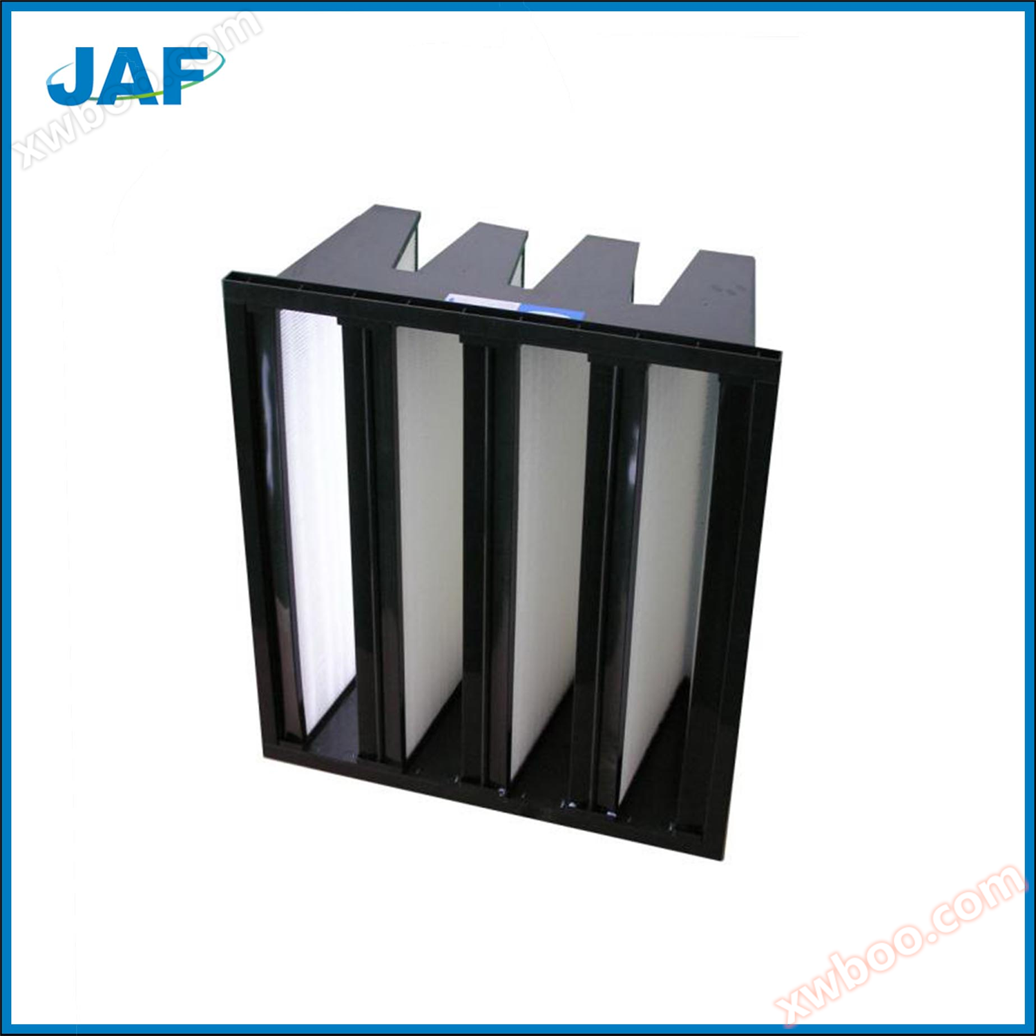 Galvanized frame V-shaped high-efficiency filter