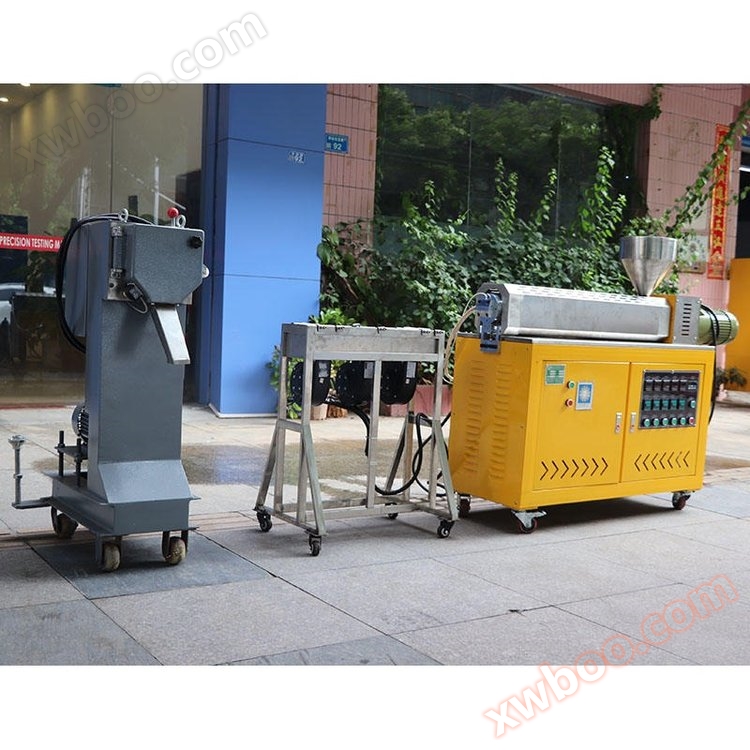 보륜 BL-6177 소형 단일 나사 플라스틱 압출기 시험형 제립기