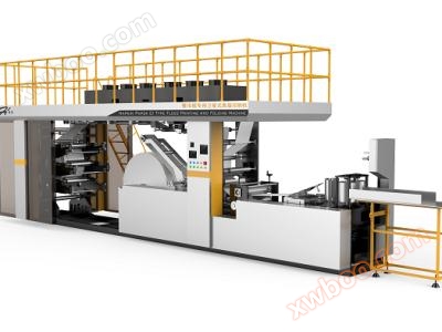 Satellite style napkin flexographic printing machine (printing, embossing, hot stamping, folding and cutting integrated)