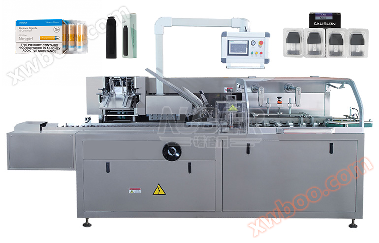 เครื่องบรรจุบุหรี่อิเล็กทรอนิกส์ --- บุหรี่น้ำมัน cartoning ระเบิดเครื่อง cartoning บุหรี่ขนาดเล็ก cartoning เครื่องฉีดน้ำ