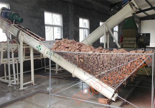 Piccola linea di produzione Nissan di 5 tonnellate di amido di patate dolci