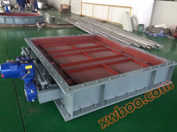 Cổng điện hình chữ nhật Baffle