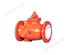 Válvula de bola de revestimiento de polifluoruro