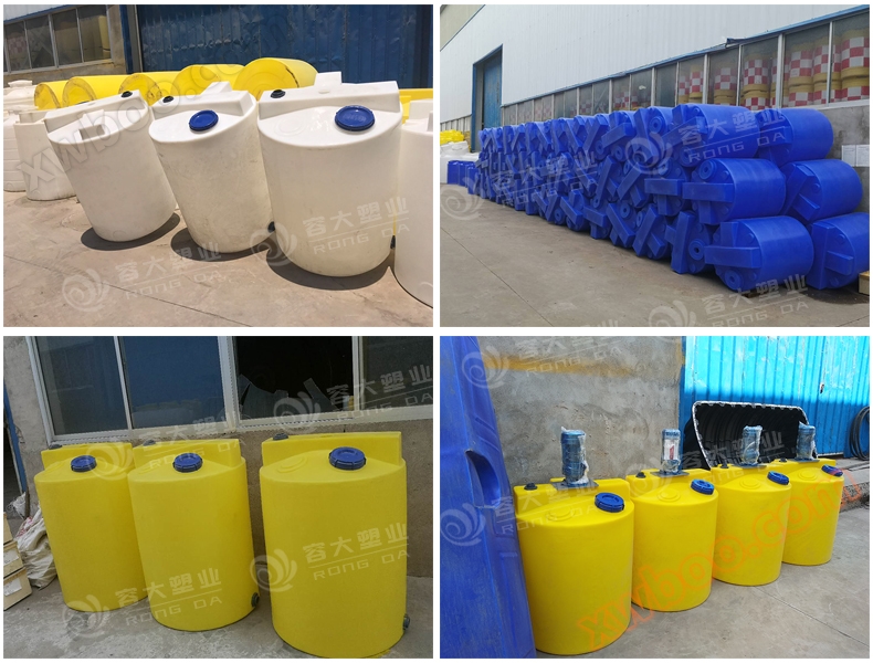 Jade strom 500L doplňková krabice válcování jednorázové tvarování pe doplňkové míchací sudy odolnost vůči kyselinám a alkaliím