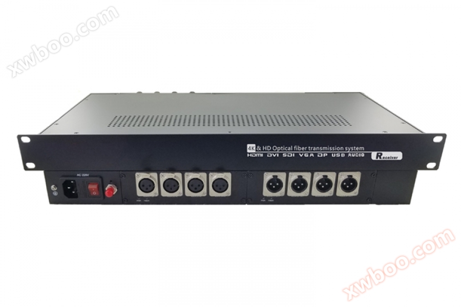 Portatore audio ottico bilanciato a 8 vie