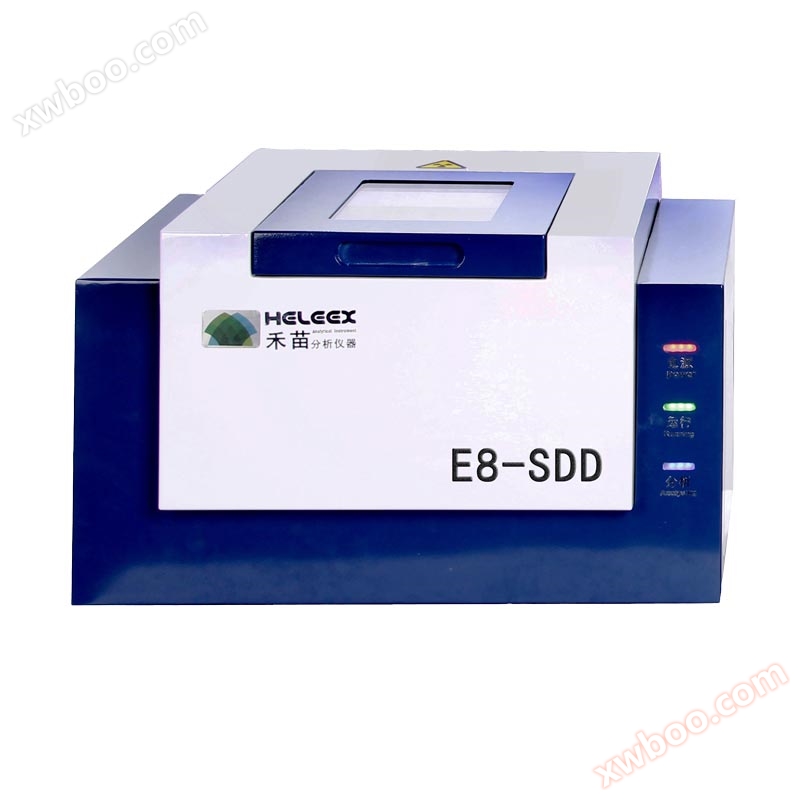 E8: instrumento de detección RoHS / detector libre de halógenos