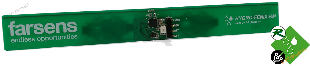 Passive UHF RFID temperature and humidity sensor tag