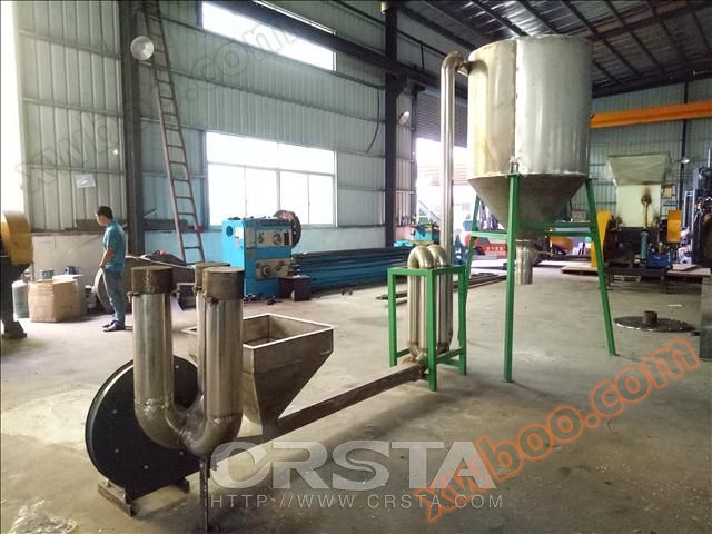 Drying machine, blowing storage hopper