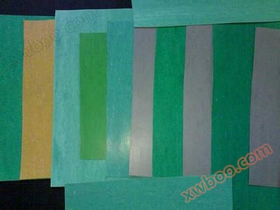 Rubberen platen zonder asbest