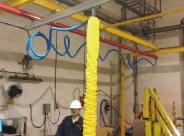 Telescopic vacuum suction crane