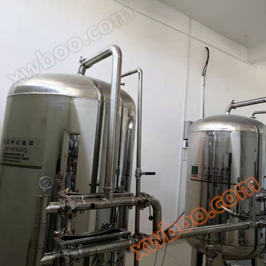 Pure water treatment mechanical filter