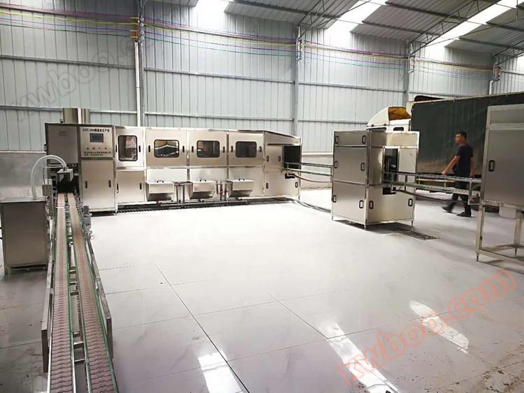 Mineraalwater automatische productielijn