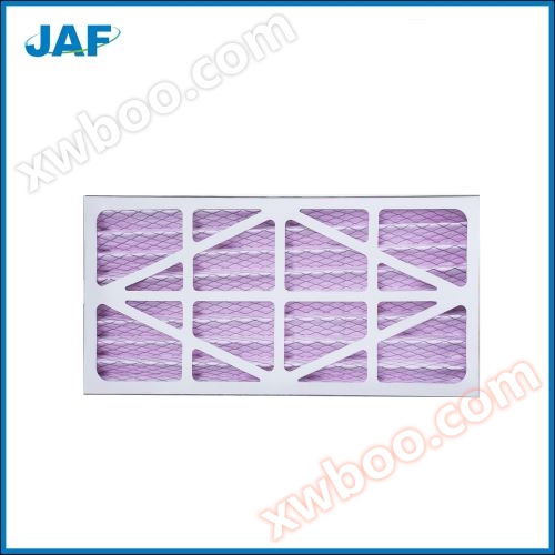 Disposable paper frame filter screen