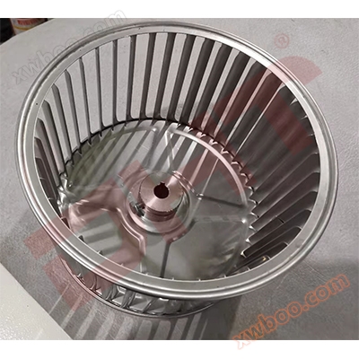 Test akwatin impeller / iska ganye irin B