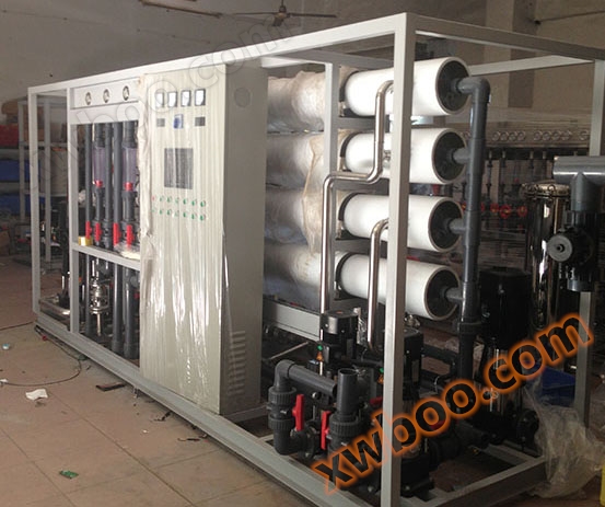 Equipo de reutilización de agua recuperada ro