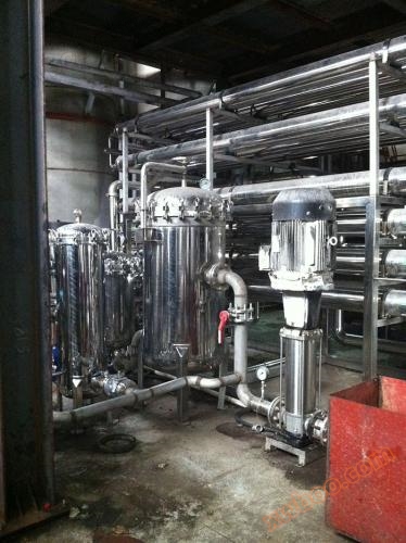 Purified water/softened water equipment