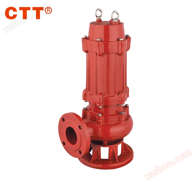 Hot water sewage pump