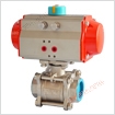 Q611F/PPL/H internal thread pneumatic ball valve