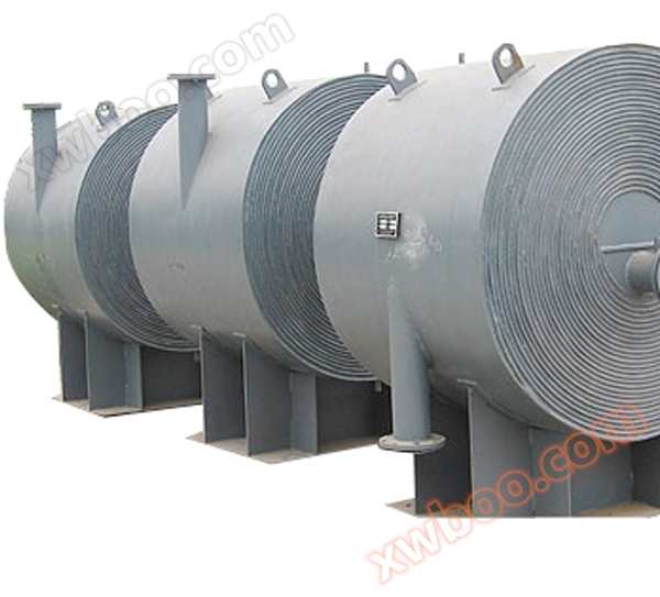 Знімальний спиральний теплообмінник