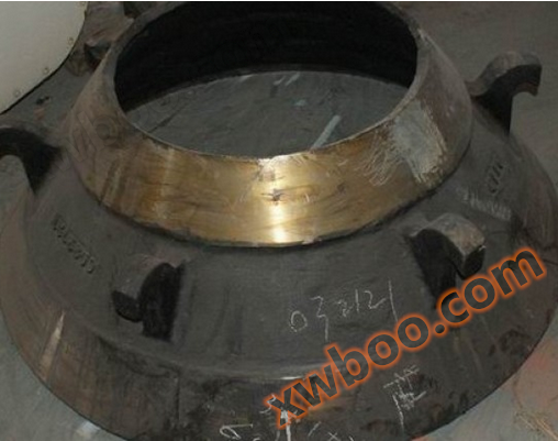 Parede molar quebrada de cone