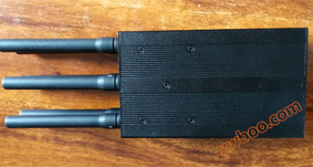 便携式GPS手机信号屏蔽仪六天线加强八天线