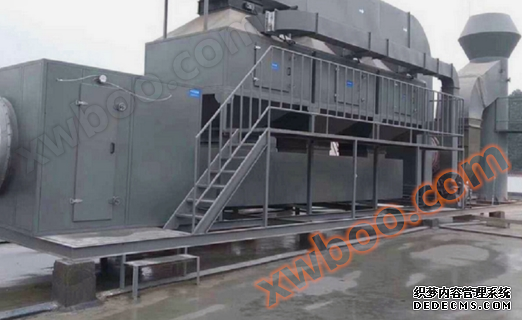 RCO جذب کربن فعال، پاک کردن + کاتالیز سوختن یک دستگاه تصفیه گازهای خروجی