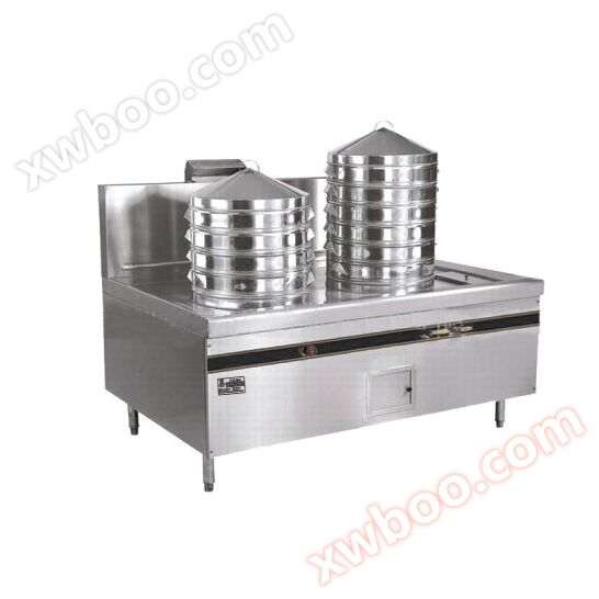 Chinese style double head steam oven