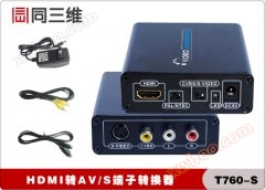 Same 3D HDMI to S terminal/AV video converter (T760-S)